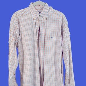 Vineyard Vines long sleeve sport shirt. Size large
